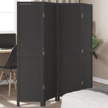 Elegant Black Room Divider