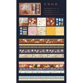 Retro Divine Gold Washi Tape Collection