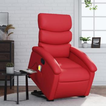 Sillón RelaxMax: Masaje de Pie, Cuero Artificial Premium