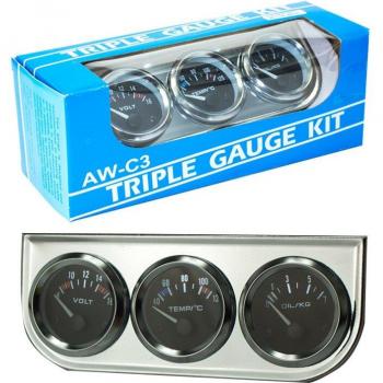 Medidor Universal 3‑Fases 2” (Voltaje + Temperatura + Presión)