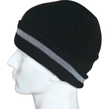 Hi-Viz Winter Beanie with Reflective Stripe