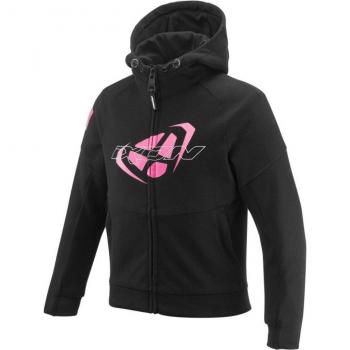 Veste Textile Moto Enfant Ixon Touchdown L Noir Rose 6 ans