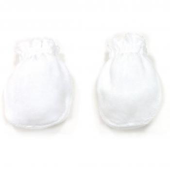 Manopla de Terciopelo Blanco, Única y Unisex