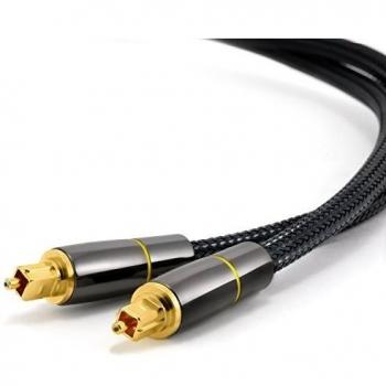 Cable Digital Toslink 1,5 m – Hi‑Fi y Consolas Platinum HQ