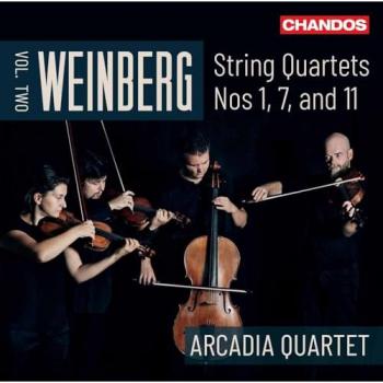 Weinberg : Série « Quatuors à cordes » N° 1/7/11 – Livre 2