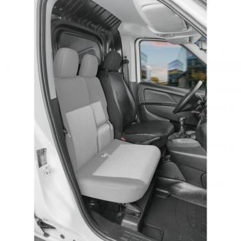 Housse de siège en simili cuir pour Fiat Doblo 2, modèle conducteur