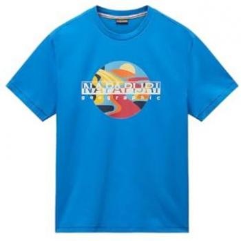 Napapijri S-Valdor T-Shirt NP0A4IE6 in Blau