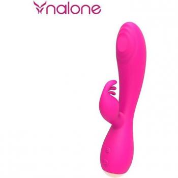 Vibrador Nalone Magic Stick con Conejito Rosa