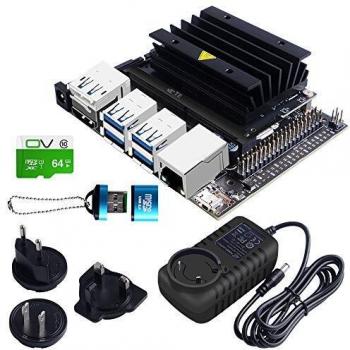 Jetson Nano B01 Full-Feature AI Kit – 64GB Class 10 TF Card Included
