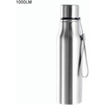 Sportliche Edelstahl Trinkflasche 1000ml
