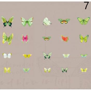 Autocollants de fête papillons 40 pièces