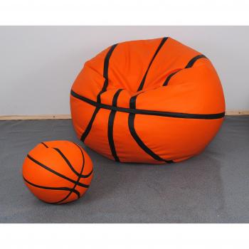 Pouf Poltrona Ecopelle Simile Basket