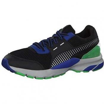 Puma Future Runner Premium – Baskets mixtes adultes – Noir – Black‑Surf The Web Andean Toucan – 45,5 EU