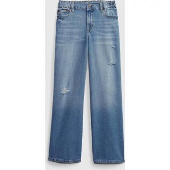 Pantalones anchos de niña Gap con tiro alto