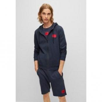 Hugo Sweatjacke DAPLE Dunkelblau Regular Fit L Herren