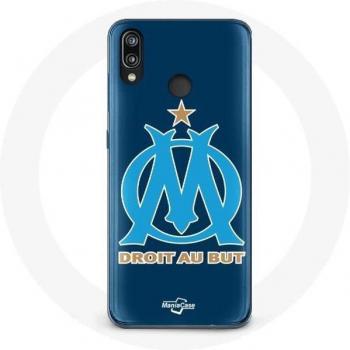 Coque bleue Marseille OM pour Huawei P20 Lite