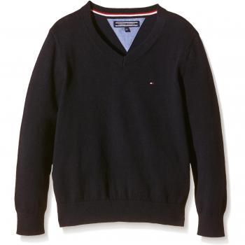 Tommy Hilfiger Suéter L/S TOMMY VN Niñas azul