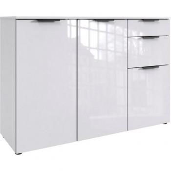 Wimex Kombikommode mit Hochglanz-Fronten, 122cm