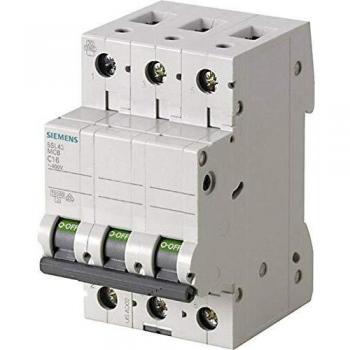 SIEMENS SIE 5SL4320-6 Circuit Breaker Char-B 20 A 3-pin 10 kA