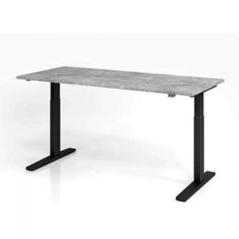 Modularer Sitz-Steh-Arbeitsplatz EL 180x80cm aus Beton