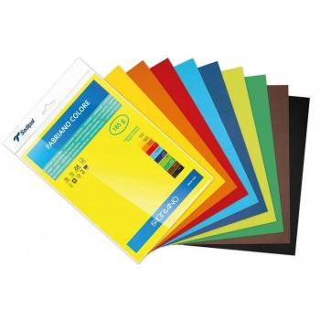 PACK 10 CARTULINAS A4 185g COLORES VIVOS