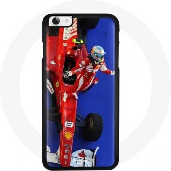 Coque iPhone 4 style F1 rouge – Élégance Alonso