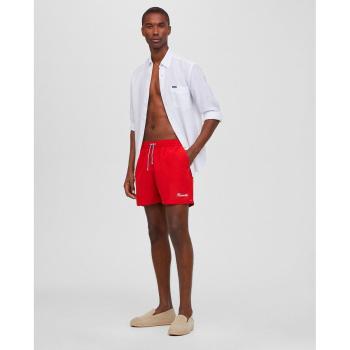 Men’s Solid Red Pepper Swim Shorts – FaÇonnable