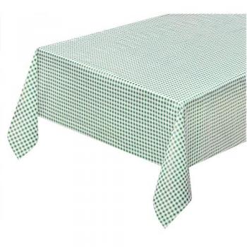 Tissu Ciré AntiTaches Vert 140x240 cm