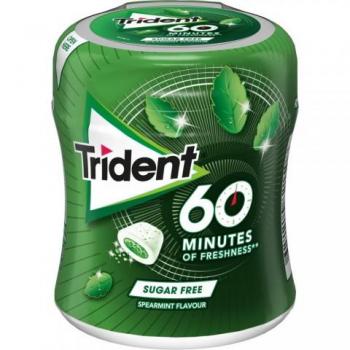 Chicles de Hierbabuena Trident 60 minutos