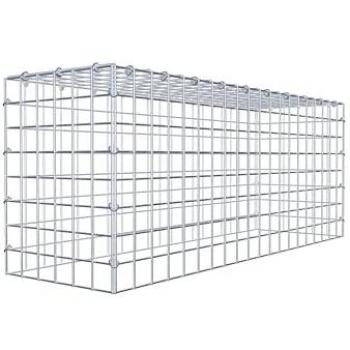 Prolongateur de gabion hauteur 100 × 40 × 30 cm, maille 5 × 5 cm, fermeture en anneaux C