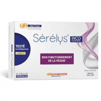 Serelys Pharma Sérélys IncoControl Bon fonctionnement de la vessie 30 gélules