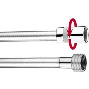 Flex 200 cm Antitorción Cromada Lux