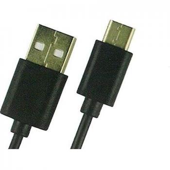 Ladekabel USB Typ C 1 m schwarz
