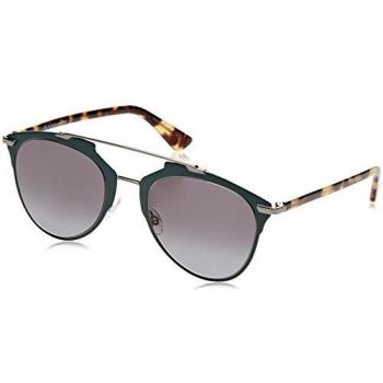 Dior DIORREFLECTED HD PVZ Occhiali da Sole, Verde (Mtgrn Lthvna/Grey SF), 58 Donna