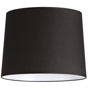 Pantalla Ideal Lux Set Up negra para lámpara de pie