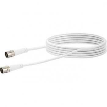 Schwaiger KDSK50 042 Antennenkabel 5 m F Weiß
