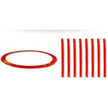 JUMP4FUN Relooking Pro Trampoline 14FT – 427cm – 8 Perches Orange