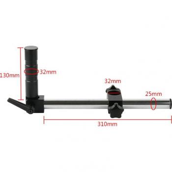 25mm Universal Adjustable Boom Arm Stand for Industrial Video Camera