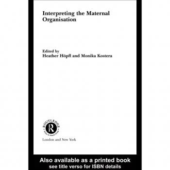 Interpreting the Maternal Organization