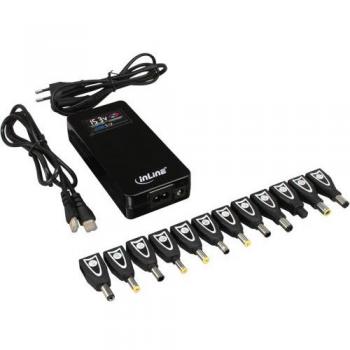 InLine Adaptateur universel 90W 2 sorties