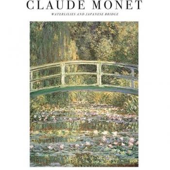 Quadro ninfee e ponte giapponese di Claude Monet