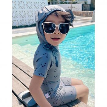 Toddler Swim Suit with Cap
