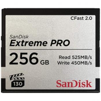 SanDisk CFast Extreme Pro 256 GB Nero Argento