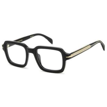 David Beckham DB 7113 807 Occhiali da Vista Uomo Montatura Acetato Nero Squadrata