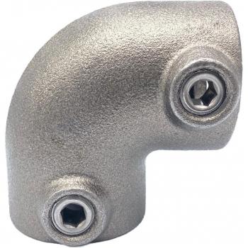 Kniestuk 90° Typ 6D, 42.4 mm, Natuurlijk hout