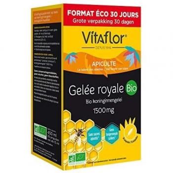VITAFLOR GELEE ROYALE BIO 30 AMPOULES 1500MG