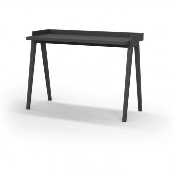 Herdasa Berlin – Bureau Mélamine et Pieds Hêtre Massif 81×111×50 cm