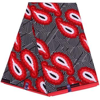 100% Polyester Ankara Wachs-Stoff