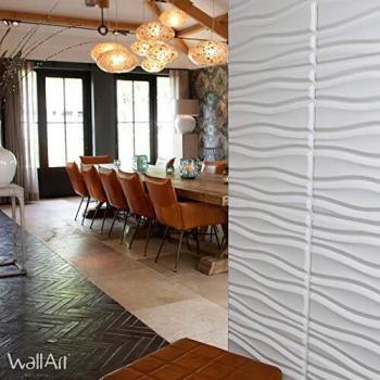 Sienos Flows 3D Wall Boards Bundle – 12 Pieces (GA‑WA14)