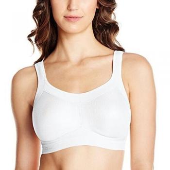 Dynamic Momentum Women’s Sport Bra – White, 34D